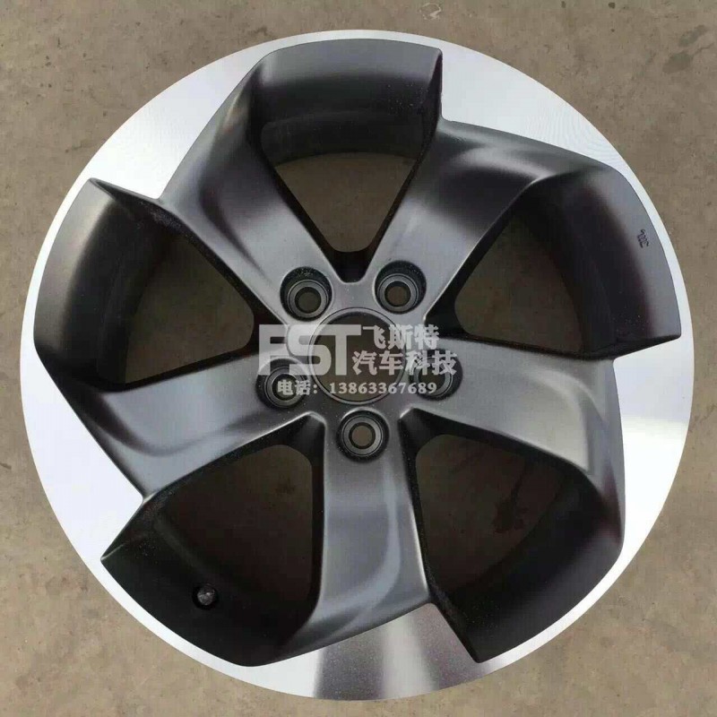 汽車輪轂拉絲修復(fù)后